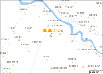 map of Alberto