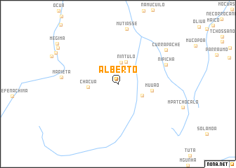 map of Alberto