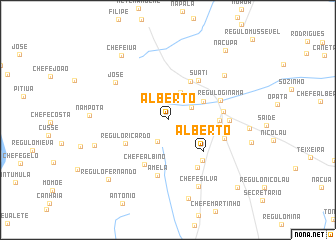 map of Alberto