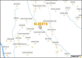 map of Alberto