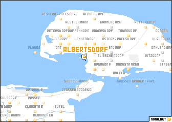 map of Albertsdorf
