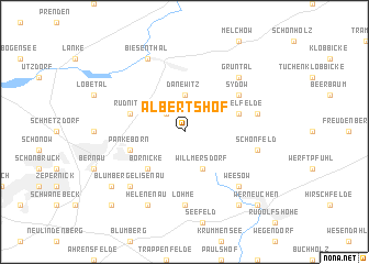 map of Albertshof