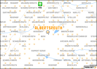 map of Albertsreuth