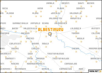 map of Albeşti-Muru