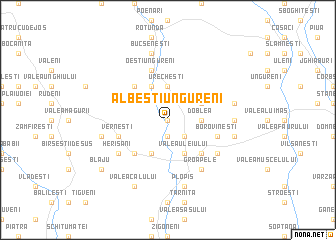 map of Albeşti-Ungureni