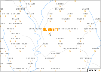 map of Albeşti