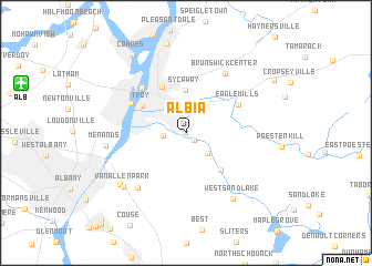 map of Albia