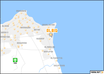 map of Al Bid‘