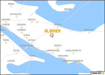 map of Al Biher