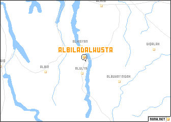 map of Al Bilād al Wusţá