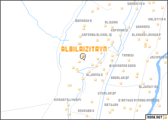map of Al Bilā‘izitayn