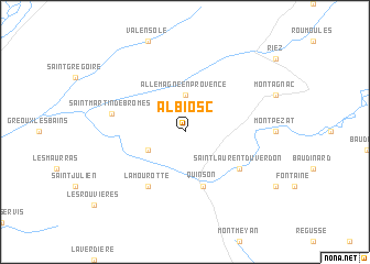 map of Albiosc