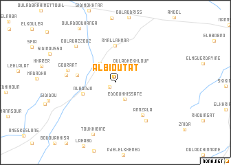 map of Al Bioutat