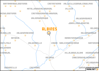 map of Albires