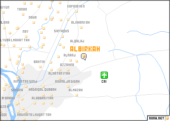 map of Al Birkah