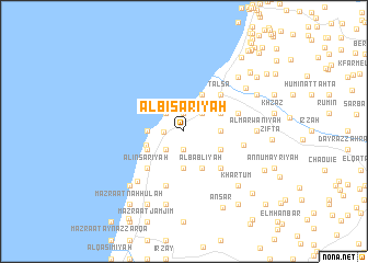 map of Al Bīsārīyah