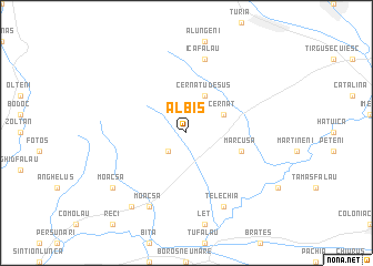 map of Albiş