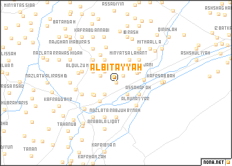 map of Al Bitayyah