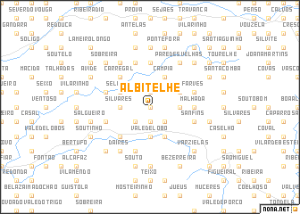 map of Albitelhe