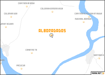 map of Alborada Dos