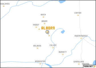 map of Alborn