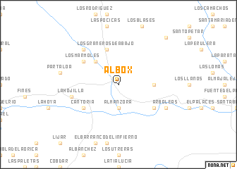 map of Albox