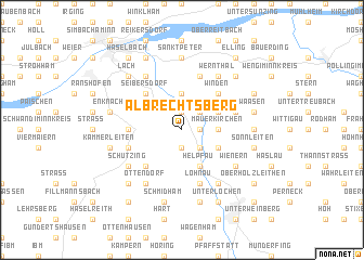 map of Albrechtsberg