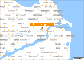 map of Albrechtsruh