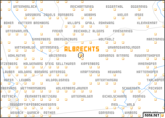 map of Albrechts