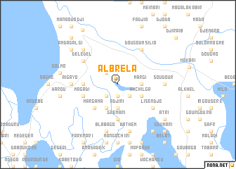 map of Albréla