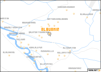 map of Albū ‘Āmir