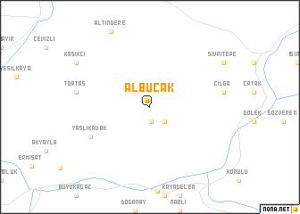 map of Albucak