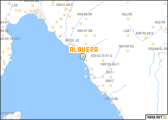 map of Albuera