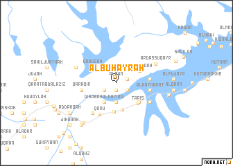 map of Al Buḩayrah