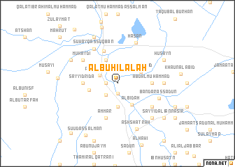 map of Ālbū Hilālah