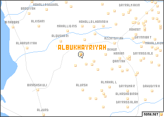 map of Al Bukhayrīyah