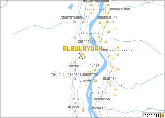 map of Al Bulaydah