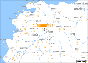 map of Ālbū Na‘ayyem