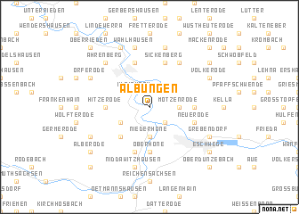 map of Albungen