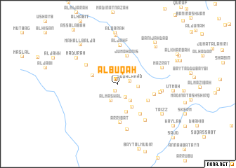 map of Al Buq‘ah