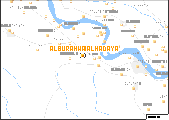 map of Al Būrah wa al Hadāyā