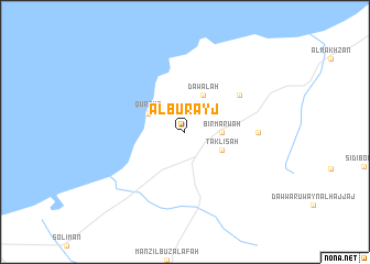 map of Al Burayj