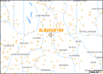 map of Al Burdāyah