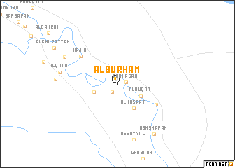 map of Al Burham