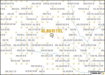 map of Alburitel