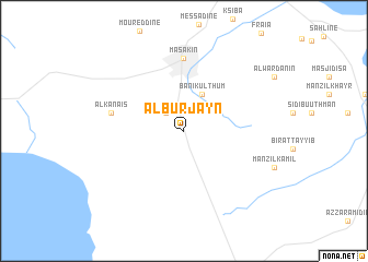 map of Al Burjayn