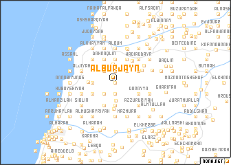 map of Al Burjayn