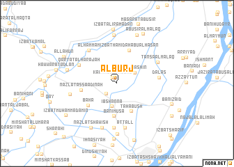 map of Al Burj