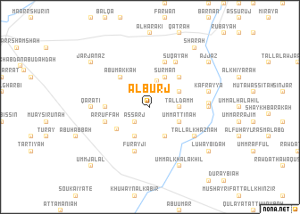 map of Al Burj