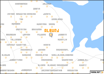 map of Al Burj